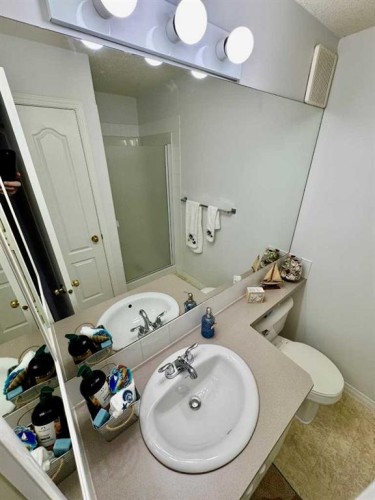 210-4507 45 Street Sw, Calgary, AB - Indoor Photo Showing Bathroom