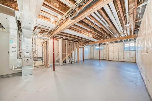 91 Bartlett Crescent Se, Calgary, AB - Indoor Photo Showing Basement
