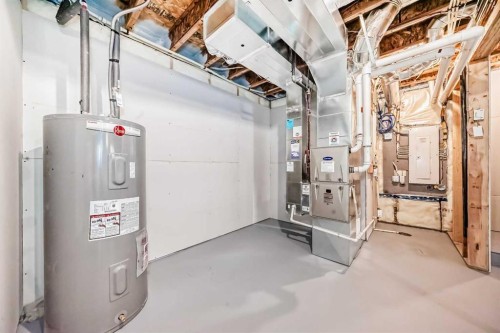 91 Bartlett Crescent Se, Calgary, AB - Indoor Photo Showing Basement