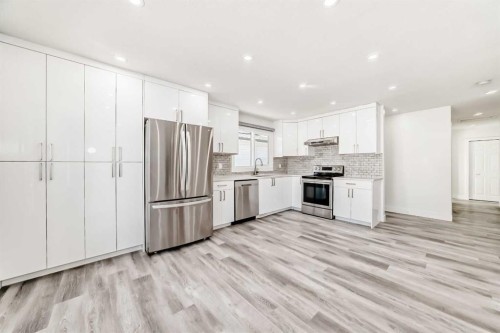 623 Madeira Drive Ne, Calgary, AB - Indoor Photo Showing Kitchen With Stainless Steel Kitchen With Upgraded Kitchen