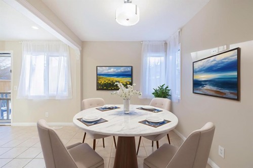 44 Macewan Ridge Close Nw, Calgary, AB - Indoor Photo Showing Dining Room