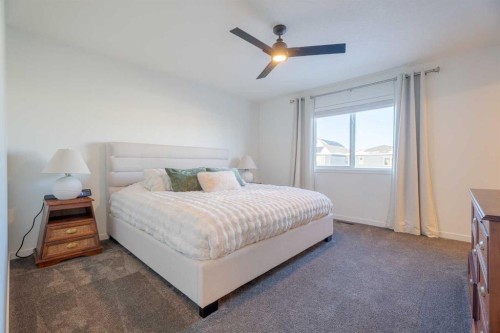 159 Belmont Crescent Sw, Calgary, AB - Indoor Photo Showing Bedroom
