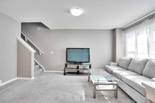128 Cityscape Row Ne, Calgary, AB - Indoor Photo Showing Living Room