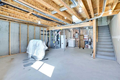 128 Cityscape Row Ne, Calgary, AB - Indoor Photo Showing Basement