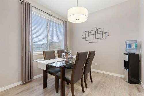 754 Belmont Drive Sw, Calgary, AB - Indoor Photo Showing Dining Room