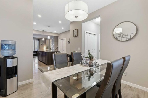 754 Belmont Drive Sw, Calgary, AB - Indoor Photo Showing Dining Room