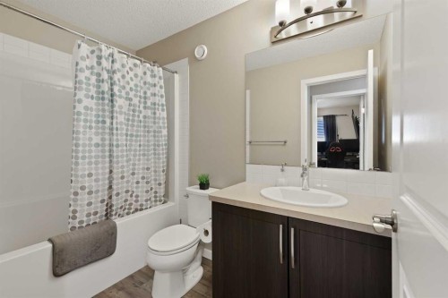 754 Belmont Drive Sw, Calgary, AB - Indoor Photo Showing Bathroom