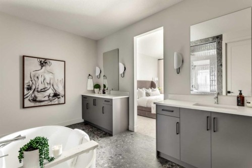 8 Rockcliff Hill Nw, Calgary, AB - Indoor Photo Showing Bathroom