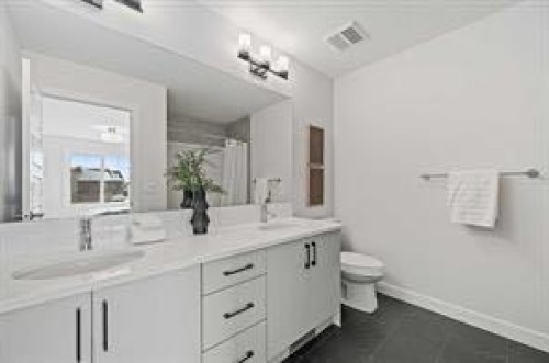 424 Fireside Drive, Cochrane, AB - Indoor Photo Showing Bathroom
