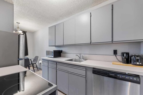 212-1411 7 Avenue Nw, Calgary, AB - Indoor Photo Showing Kitchen