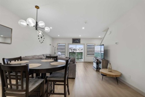 414 Corner Meadows Square Ne, Calgary, AB - Indoor Photo Showing Dining Room