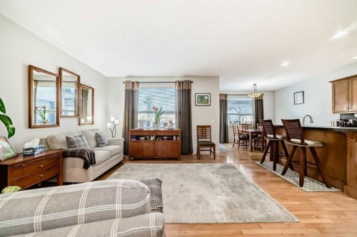 198 Brightonstone Bay Se, Calgary, AB - Indoor Photo Showing Living Room