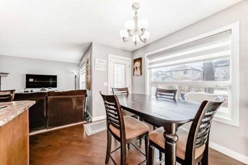 562 New Brighton Drive Se, Calgary, AB - Indoor Photo Showing Dining Room