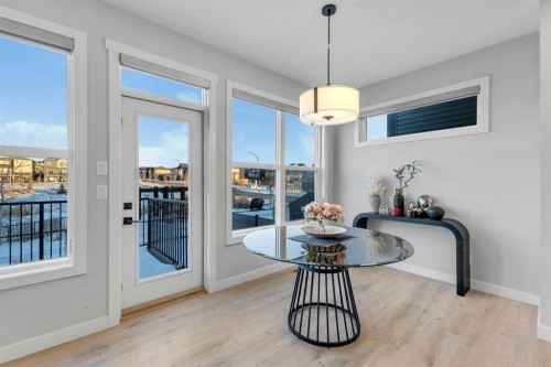 14 Carrington Road Nw, Calgary, AB - Indoor Photo Showing Dining Room