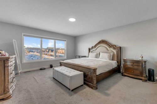 14 Carrington Road Nw, Calgary, AB - Indoor Photo Showing Bedroom