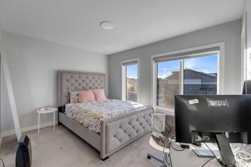 14 Carrington Road Nw, Calgary, AB - Indoor Photo Showing Bedroom