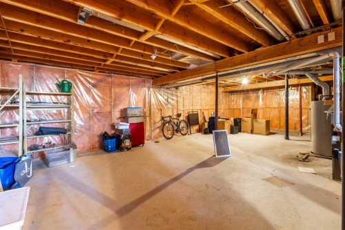 132 Scenic Cove Circle Nw, Calgary, AB - Indoor Photo Showing Basement