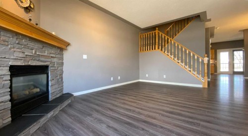 179 Sierra Morena Landing Sw, Calgary, AB - Indoor With Fireplace