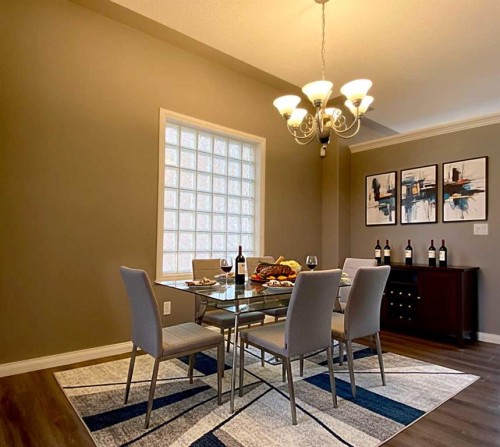179 Sierra Morena Landing Sw, Calgary, AB - Indoor Photo Showing Dining Room