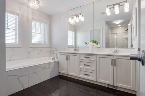 37 Cattail Run, Rural Rocky View County, AB - Indoor Photo Showing Bathroom