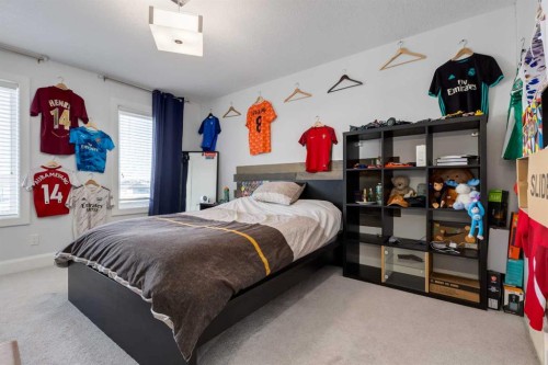 37 Cattail Run, Rural Rocky View County, AB - Indoor Photo Showing Bedroom