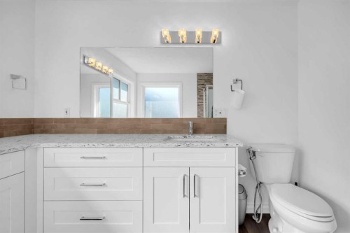 80 Canoe Square Sw, Airdrie, AB - Indoor Photo Showing Bathroom