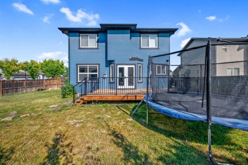 80 Canoe Square Sw, Airdrie, AB - Outdoor With Deck Patio Veranda