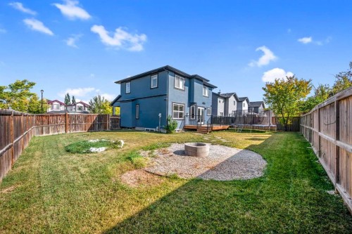 80 Canoe Square Sw, Airdrie, AB - Outdoor With Backyard