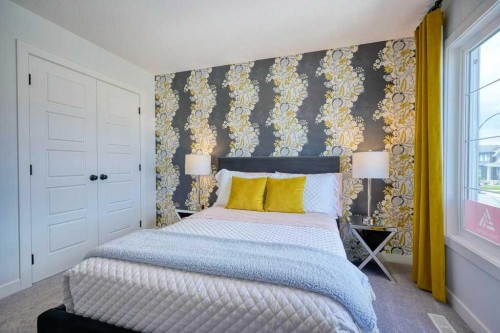 103 Wolf Creek Rise Se, Calgary, AB - Indoor Photo Showing Bedroom