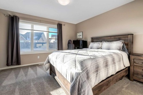 161 Mahogany Drive Se, Calgary, AB - Indoor Photo Showing Bedroom