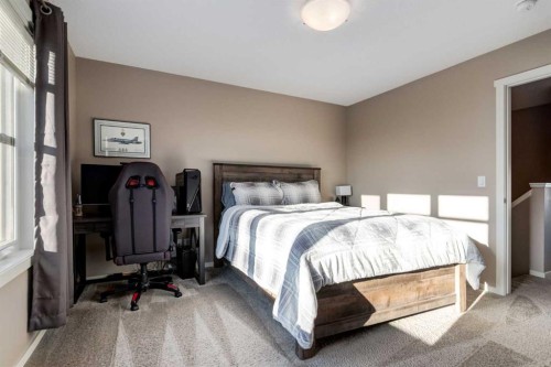 161 Mahogany Drive Se, Calgary, AB - Indoor Photo Showing Bedroom
