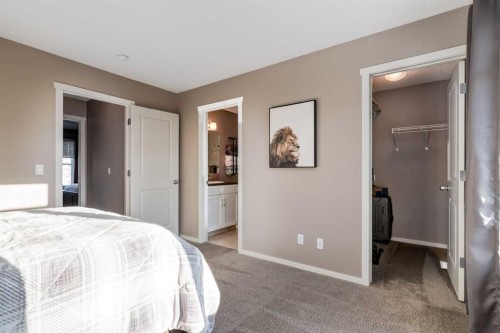 161 Mahogany Drive Se, Calgary, AB - Indoor Photo Showing Bedroom