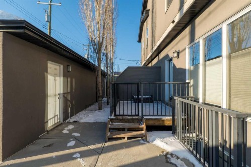 2-4613 17 Avenue Nw, Calgary, AB - Outdoor With Deck Patio Veranda With Exterior