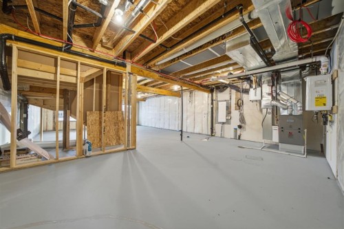 301 Dawson Wharf Road, Chestermere, AB - Indoor Photo Showing Basement