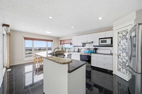 62 Hampstead Gardens Nw, Calgary, AB - Indoor Photo Showing Kitchen With Double Sink