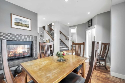 4826 Bowness Road Nw, Calgary, AB - Indoor With Fireplace