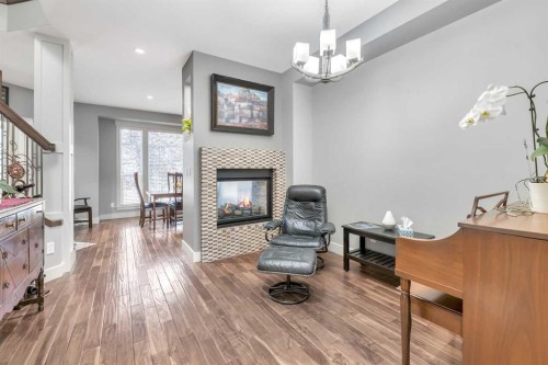 4826 Bowness Road Nw, Calgary, AB - Indoor With Fireplace