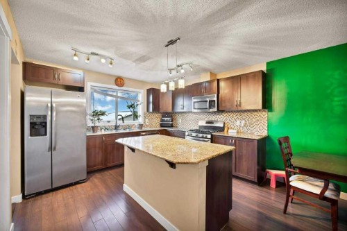 58 Skyview Point Link Ne, Calgary, AB - Indoor Photo Showing Kitchen With Stainless Steel Kitchen