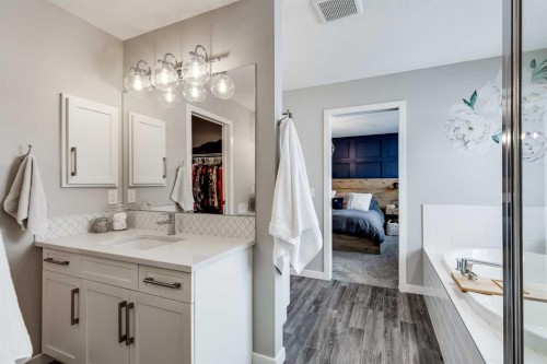 200 Auburn Meadows Crescent Se, Calgary, AB - Indoor Photo Showing Bathroom