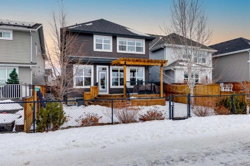 200 Auburn Meadows Crescent Se, Calgary, AB - Outdoor With Deck Patio Veranda
