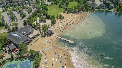 200 Auburn Meadows Crescent Se, Calgary, AB - Outdoor With Body Of Water With View