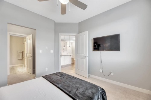 3306-522 Cranford Drive Se, Calgary, AB - Indoor Photo Showing Bedroom