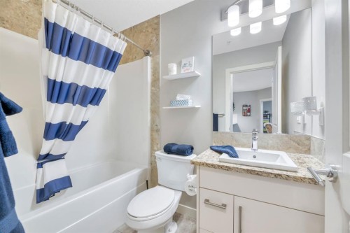 3306-522 Cranford Drive Se, Calgary, AB - Indoor Photo Showing Bathroom