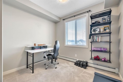 3306-522 Cranford Drive Se, Calgary, AB - Indoor Photo Showing Office