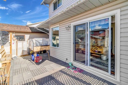 48 Martingrove Way Ne, Calgary, AB - Outdoor With Deck Patio Veranda With Exterior