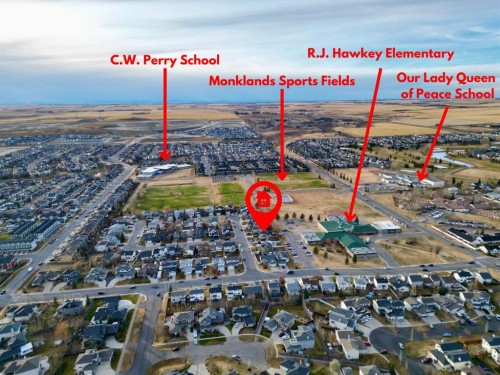 8 Canoe Circle Sw, Airdrie, AB - Outdoor With View