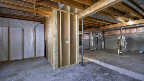 78 Athabasca Crescent, Crossfield, AB - Indoor Photo Showing Basement