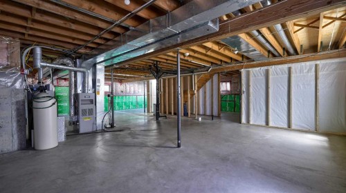 78 Athabasca Crescent, Crossfield, AB - Indoor Photo Showing Basement