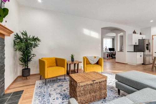 13 Bow Ridge Link, Cochrane, AB - Indoor Photo Showing Living Room