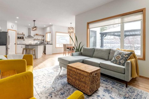 13 Bow Ridge Link, Cochrane, AB - Indoor Photo Showing Living Room